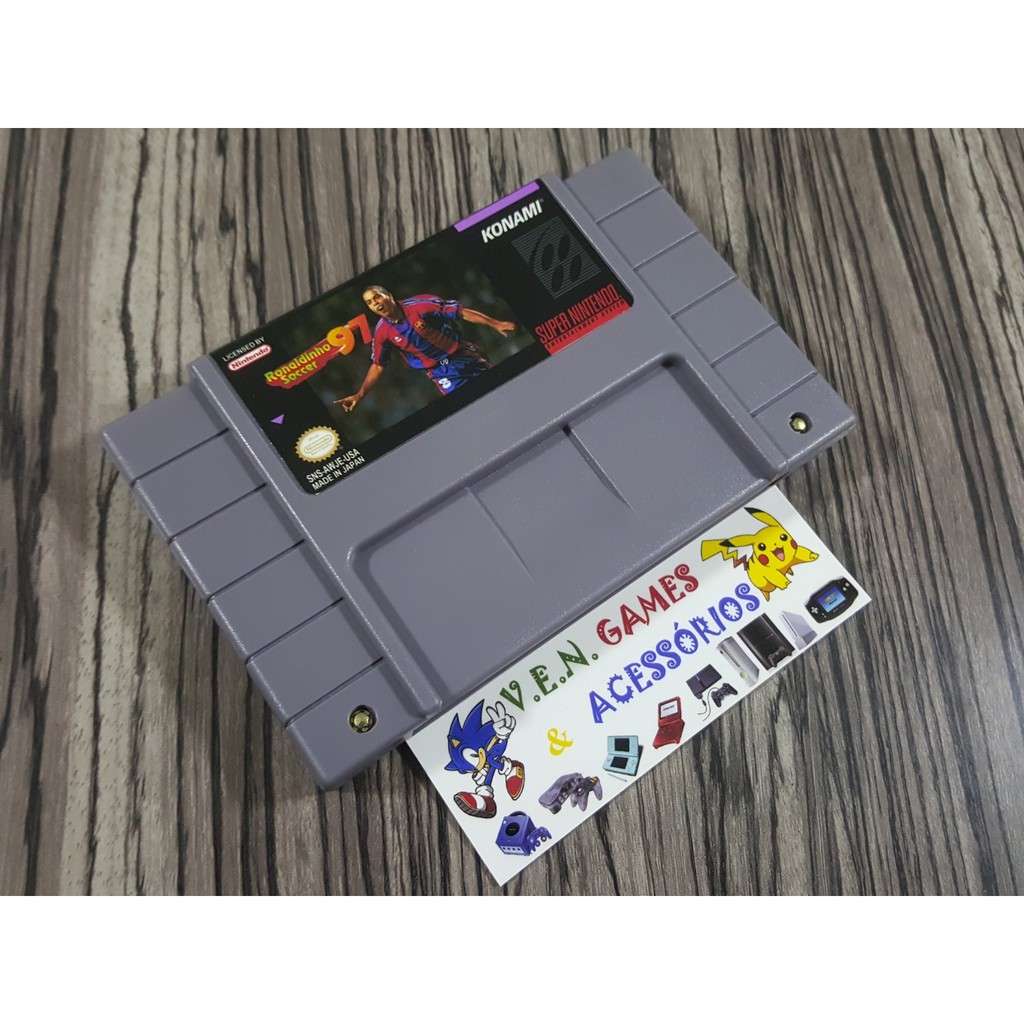 Ronaldinho 97 P/ Super Nintendo + Garantia!!!!!!