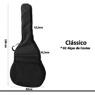 Capa Violão classica Linha Standard Simples Oferta !