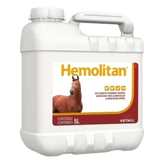 Hemolitan 5l - Suplemento Para Cavalos em Oferta na Shopee