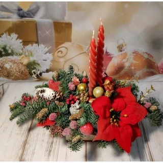 Artigo Natal Kit 2 Velas Natalinas Retorcidas Vermelhas 20 Cm Natal