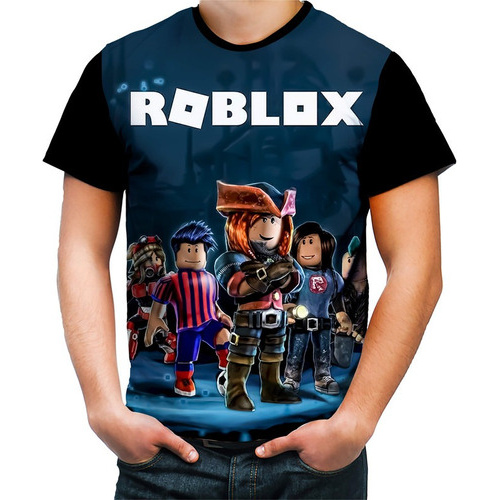 Camiseta Camisa Personalizada Roblox Game Infantil Art