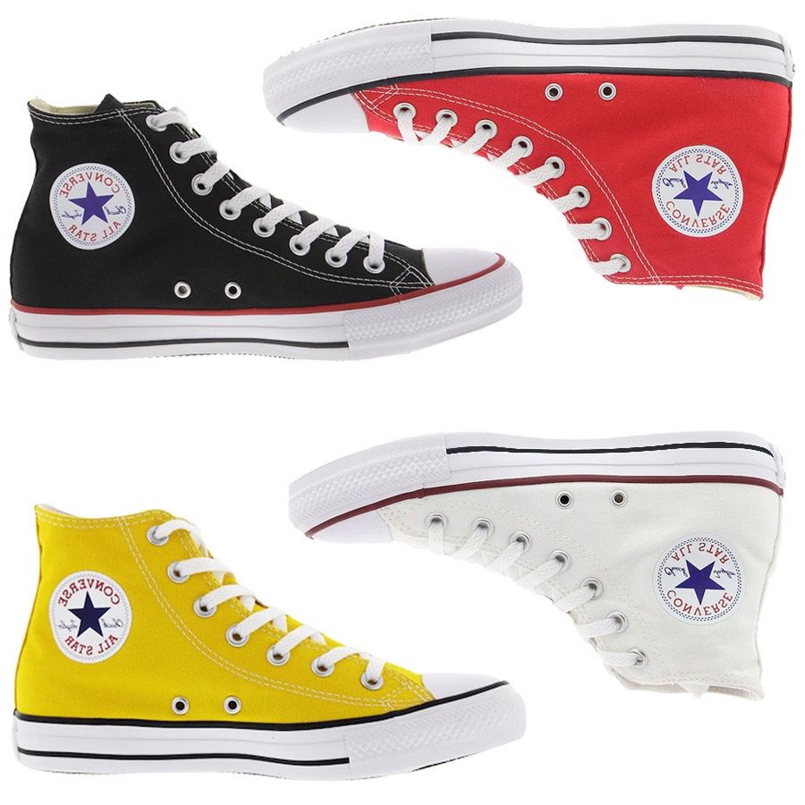 All star best sale cano medio cores