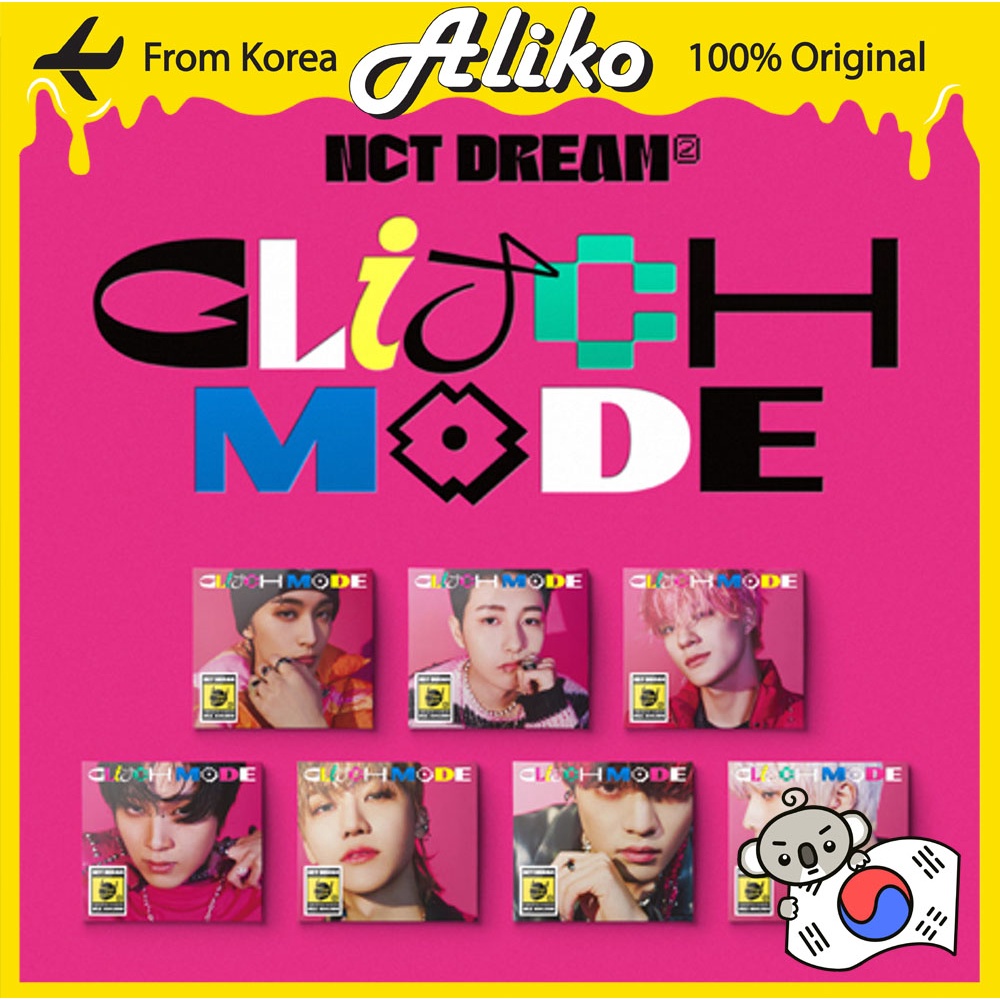 NCT DREAM 2nd Album - Glitch Mode [Digipack Ver.] | Shopee Brasil