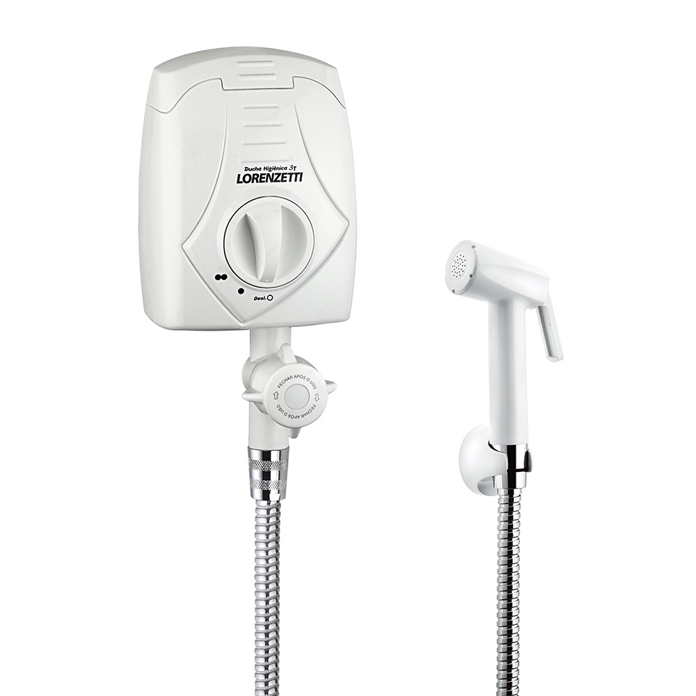 Ducha Higiênica Elétrica Aquecedor 3T 4000W Lorenzetti 110V