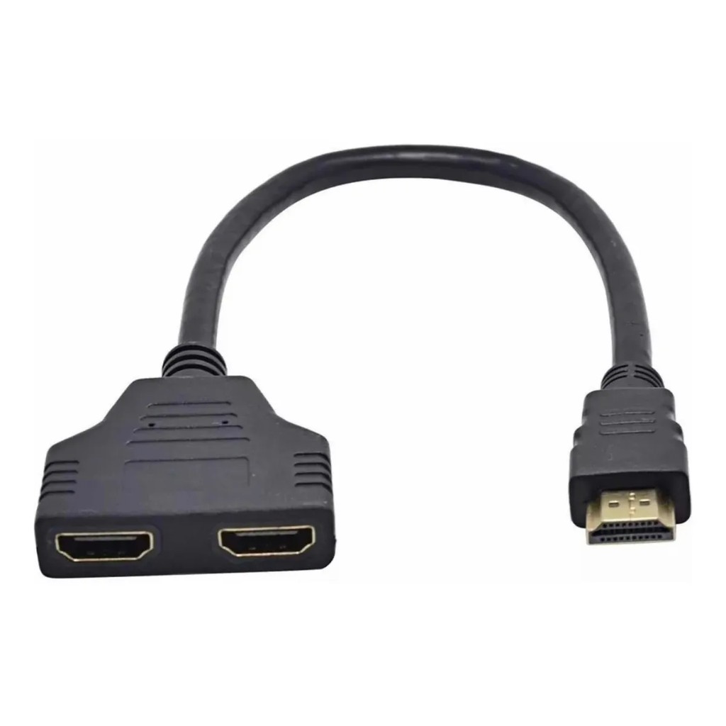 Cabo Divisor Adaptador Hdmi Y 1 Hdmi Macho X 2 Hdmi Fêmea