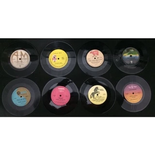 Disco De Vinil Pequeno Compacto Decoração Artesanato