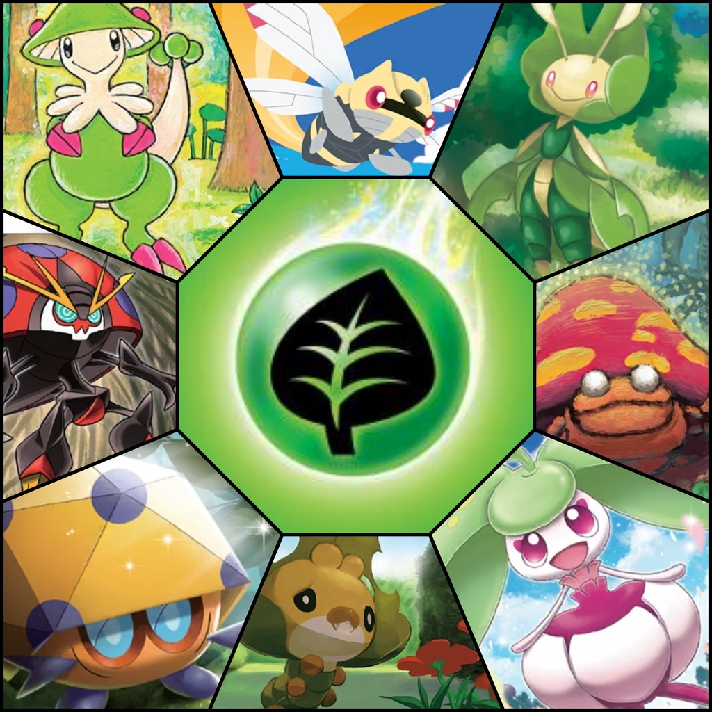 7 cartas de Pokémon do tipo planta