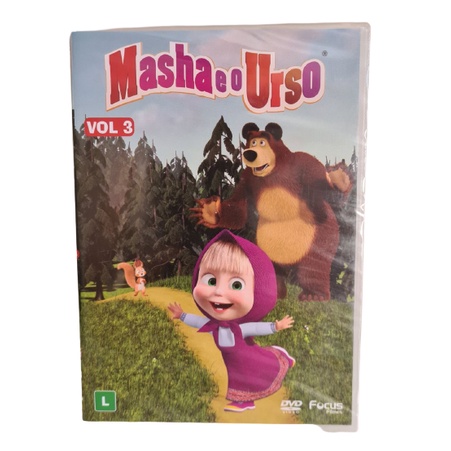 Filme Coleção Desenho Infantil - Masha e o Urso 7 Em 1 [DVD