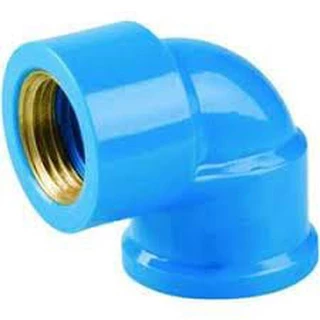 CONEXÕES AZUL BUCHA DE LATÃO ROSCÁVEL - Joelho Tee Luva 1/2x3/4
