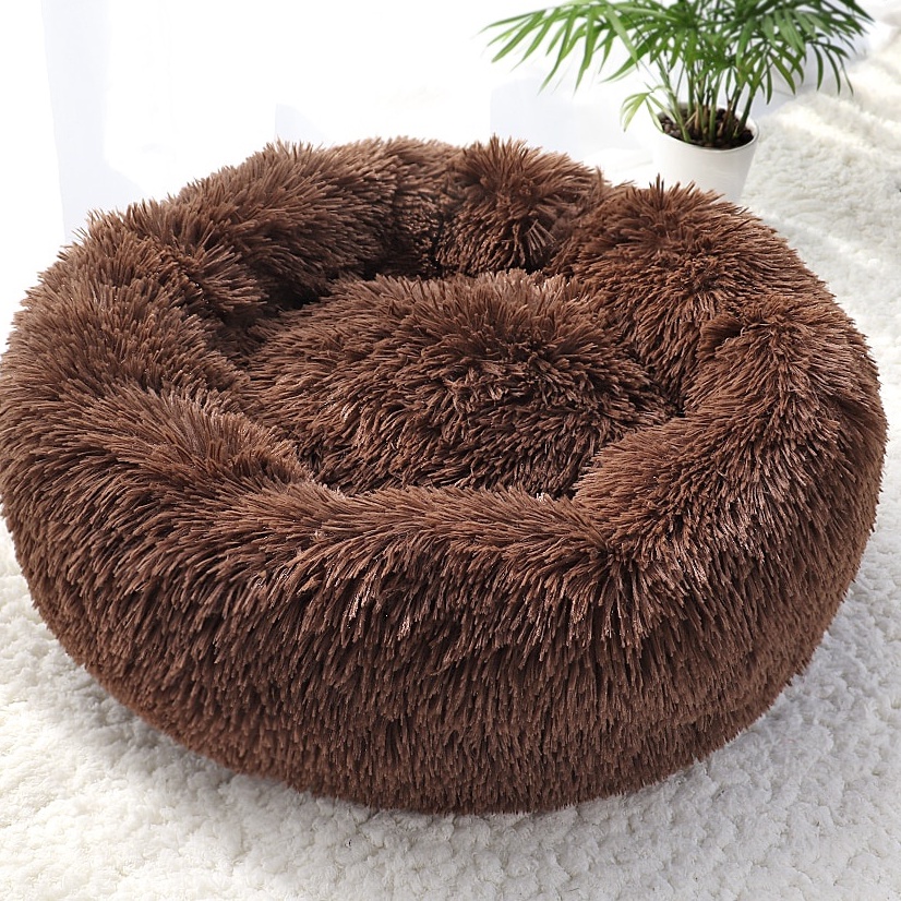 Cama 1m de diâmetro pet grande felpudo