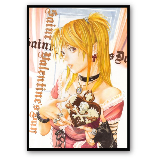 Poster AMANE MISA, Anime Death Note (placa decorativa - MDF