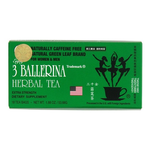 3 Ballerina Tea Dieters Drink Ch 3 Bailarina 1 Caixa C 18