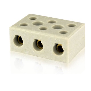 Conector de Louça Porcelana para Chuveiro Bipolar e Tripolar 6MM 10MM 16MM
