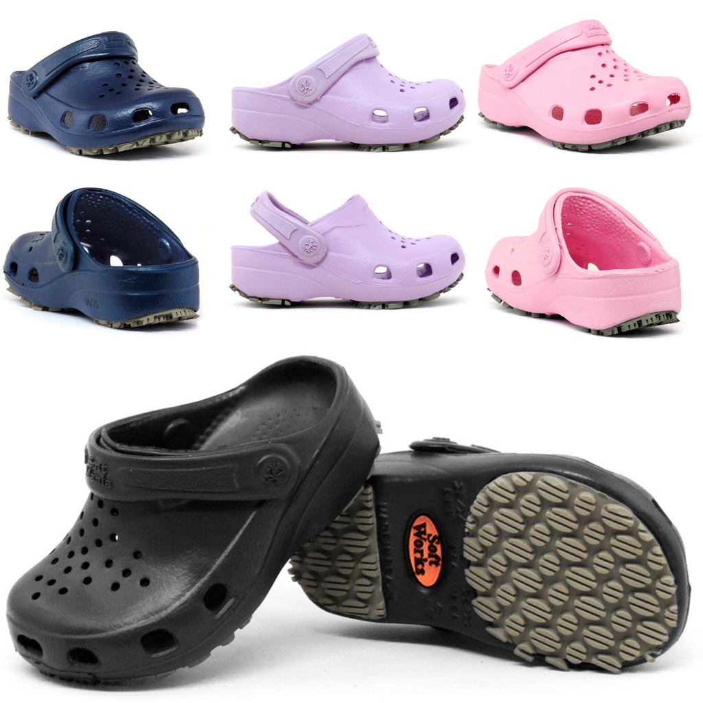 Crocs Infantil de Menina e Menino Sola Antiderrapante | Shopee Brasil