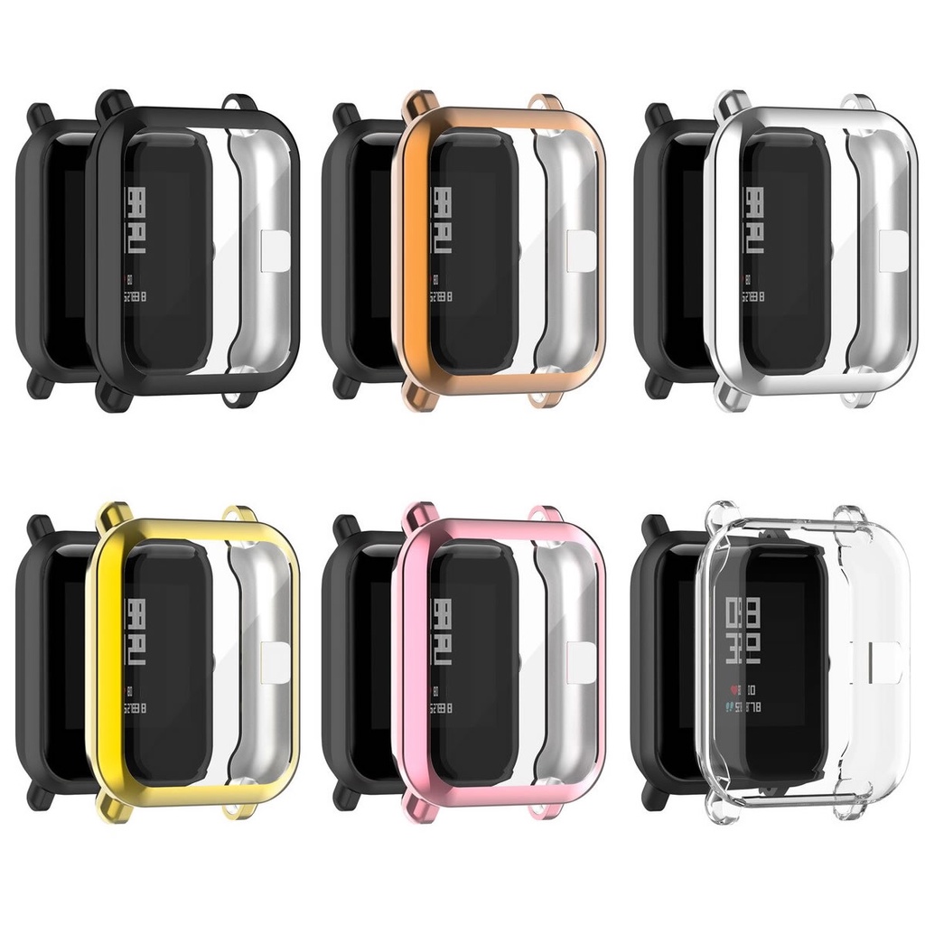 Capa case p/ Amazfit GTS2 mini, Bip U ou Bip U Pro
