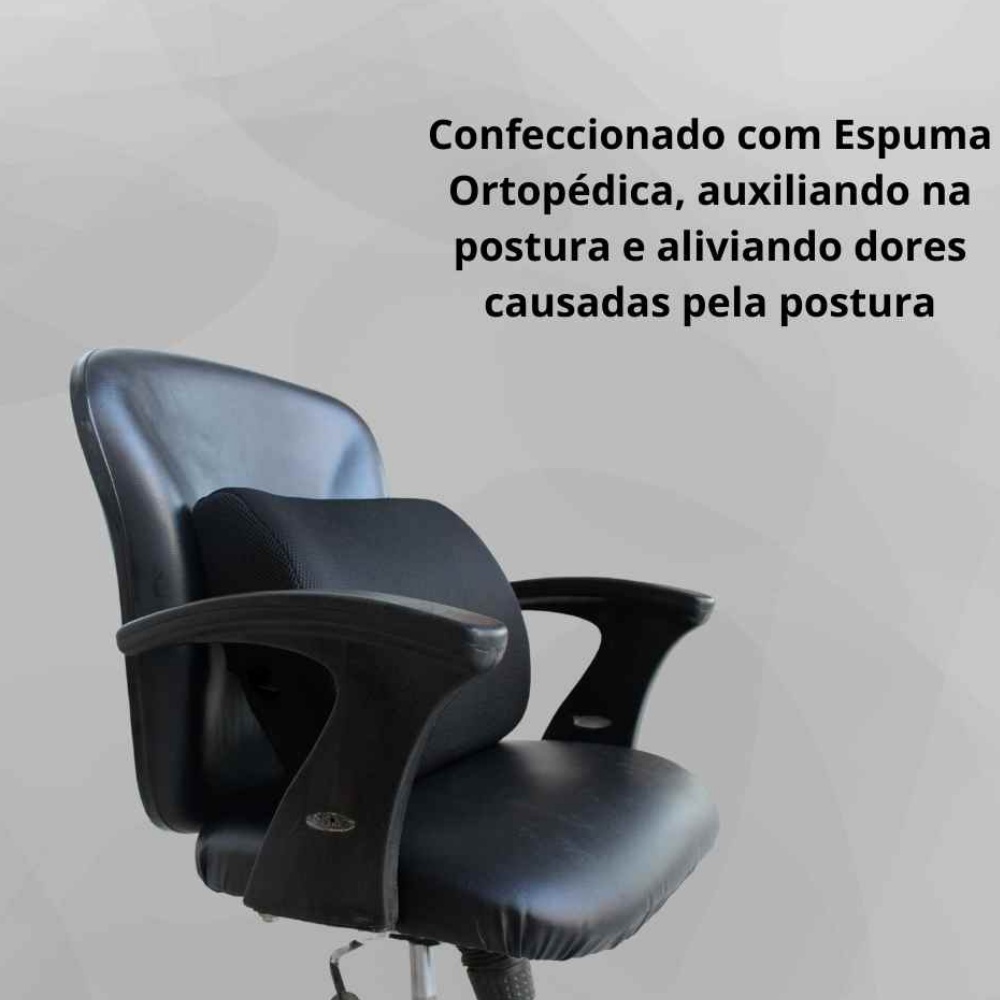 Apoio Lombar Formato Meia Lua Com El Stico Para Descanso Shopee Brasil