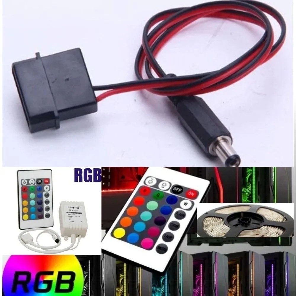 Fonte / Conector Para Fita Led 220V RG 22011 - GAMES & ELETRONICOS