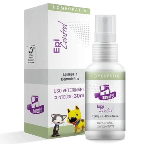 Epi Control Homeopet Eplepsia E Convulsões Real H 30ml
