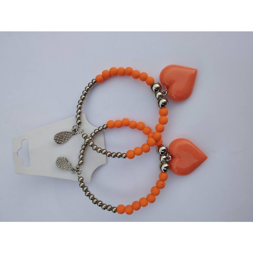 Girl's Starlet Shimmer 10 for $10 236XX Multi Color and Silver Bead Heart Arrow Charm Bracelets Girl's Starlet Shimmer 10 for $10 236XX Multi Color and Silver Bead Heart Arrow Charm Bracelets