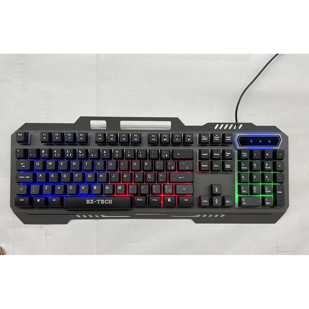 Teclado Bx1979 Gamer Semi Mecanico Tech Com Fio Teclado Best Bazar ...