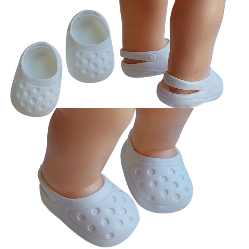 Sapatos Sapatilha Crocs Boneca Baby Alive 5 cm Pronta Entrega