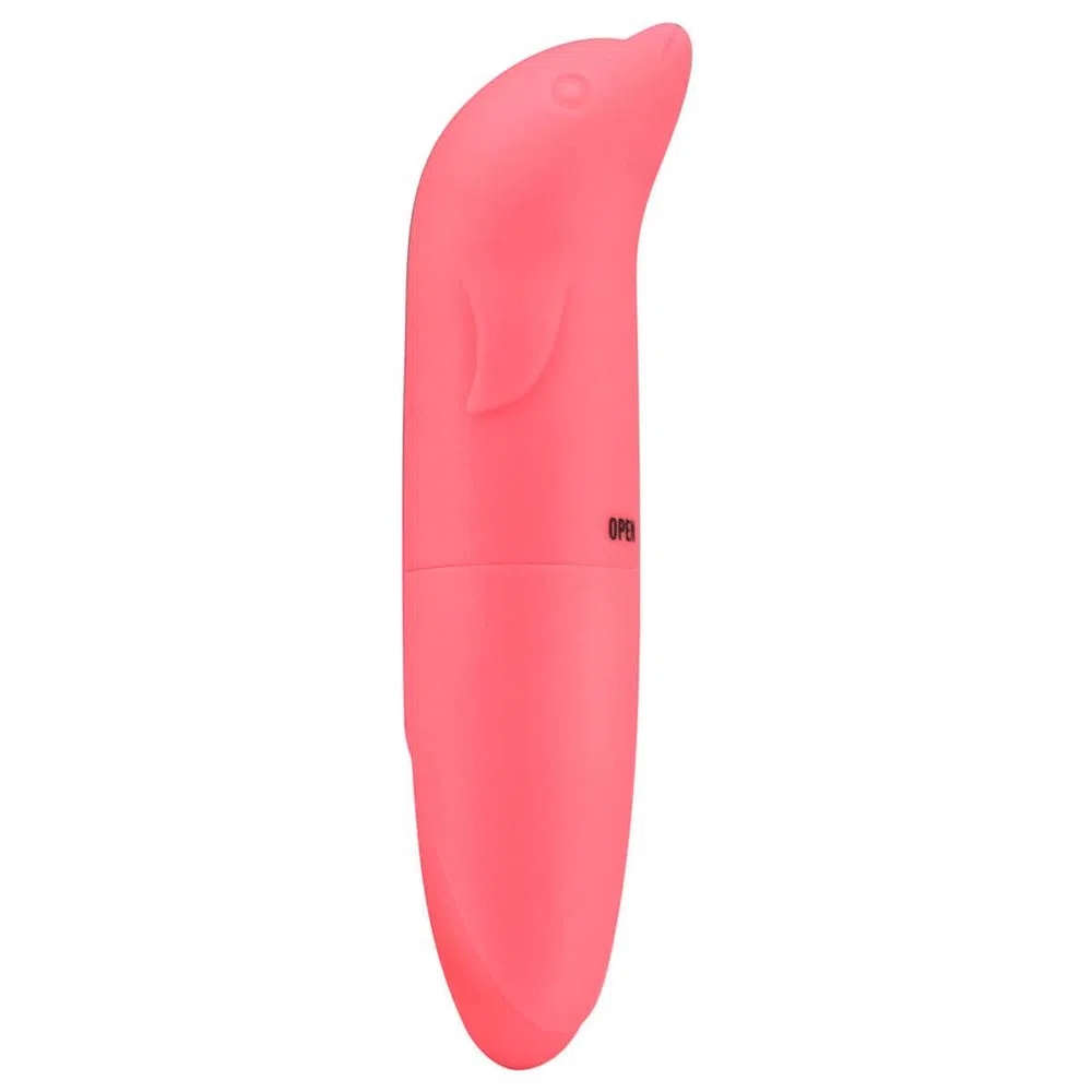 Vibrador Ponto G Aveludado Com Formato Golfinho Rosa Sexy Import Shopee Brasil 9343