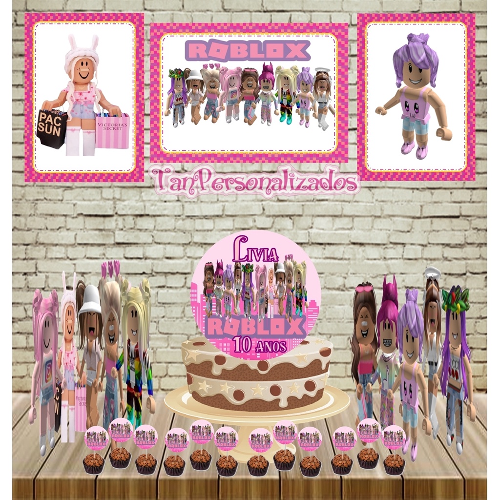 Roblox icon  Convites festa infantil, Decoração de festa de aniversário  infantil, Aniversario infantil