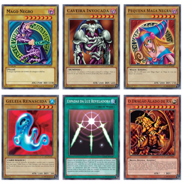 Kit 100 cartas de Yu-GI-OH