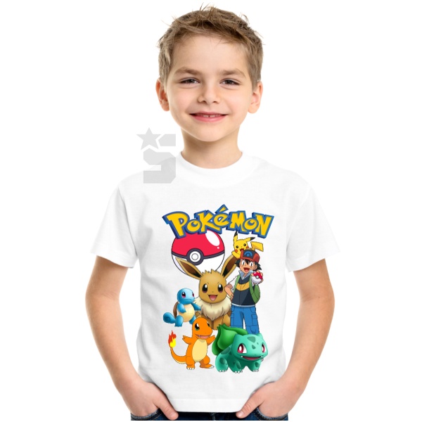 Padrão Uniforme Com Desenho Animado Pokemon Pikachu Com Bola. Conceito De  Concepção De Crianças Para Tecidos Ou Têxteis Domésticos Ilustração Stock -  Ilustração de pokemon, colorido: 276321317