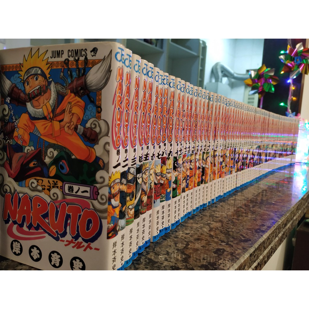 Coleção de Mangás do Naruto - Completa 