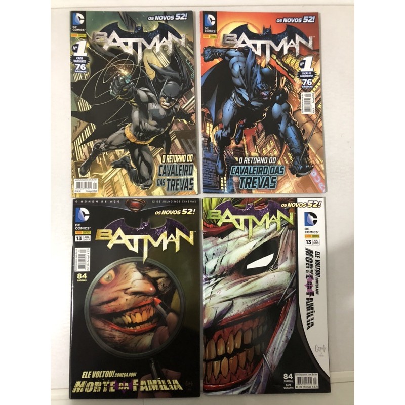 Batman os NOVOS 52! (2ª serie - Editora Panini) - Coleção Completa