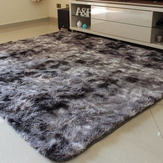 Tapete Peludo Felpudo 2,00 X 1,50 PROMOÇÃO Cinza Mesclado II