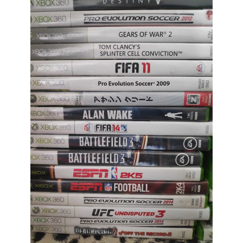 jogos de Xbox 360 originais