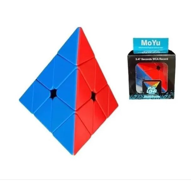 Cubo Magico Pyraminx Pirâmide Triângulo Profissional 3x3x3