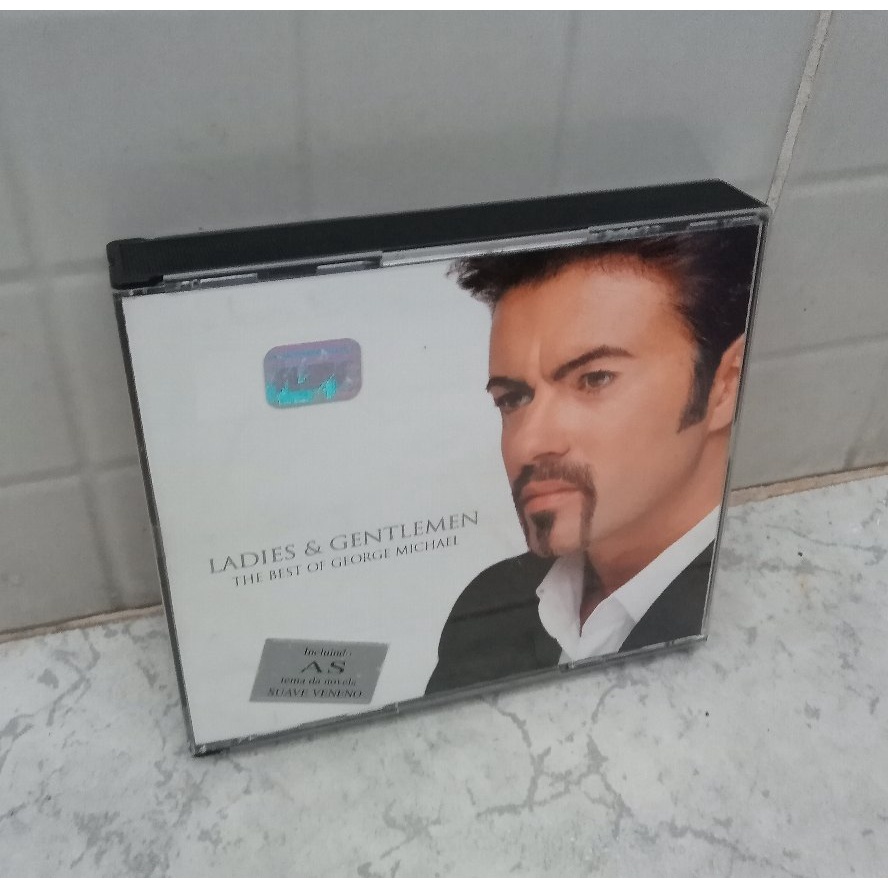 CD box Duplo George Michael - Ladies and Gentleman: The Best Of + CD Faith  + CD Queen With Lisa Stansfield - Five Live