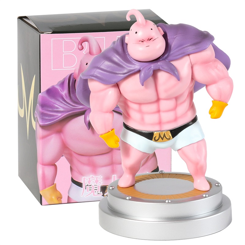 Adesivo Resinado Majin Boo Magro (dragon Ball) 9x7 Cm