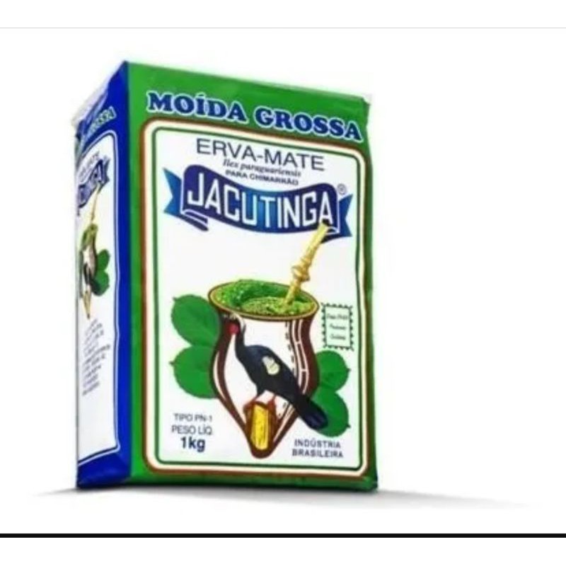 Erva-Mate Jacutinga chimarrão (kit com 5unidades de 1kg cada) | Shopee ...