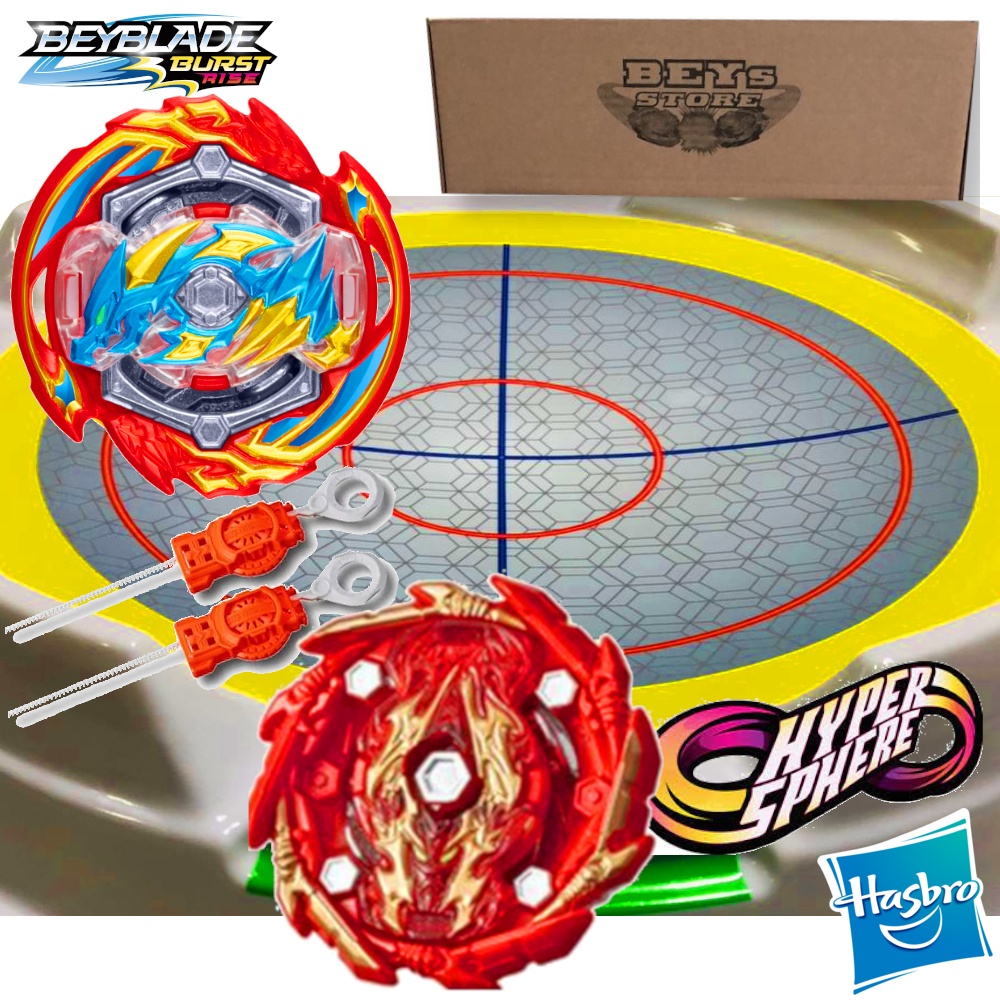 Beyblade Burst Original Hasbro Glyph Dragon D5 com Estojo - Pião