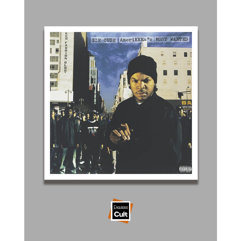 Placa Decorativa 20x20cm Ice Cube