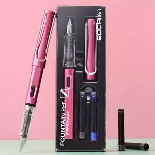 Conjunto De Caneta-Tinteiro De Alta Qualidade , Estojo De Tinta Substituível , Escrita , Material De Escritório Escolar