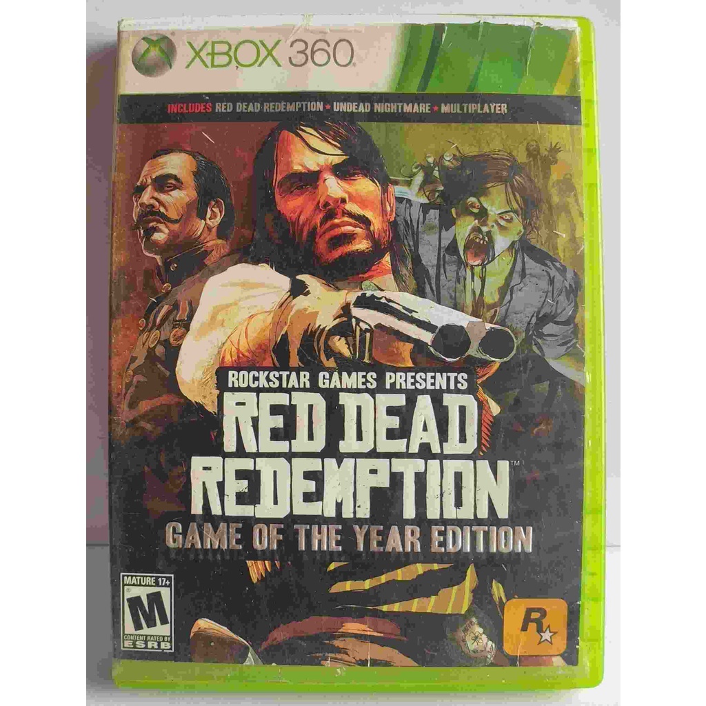 Jogo red dead redemption 1 xbox 360