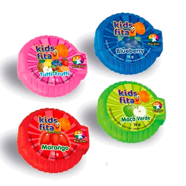 Goma De Mascar Kids Fita - Chiclete De Fita | Shopee Brasil
