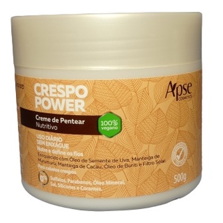 Apse Creme de Pentear Crespo Power - 500g