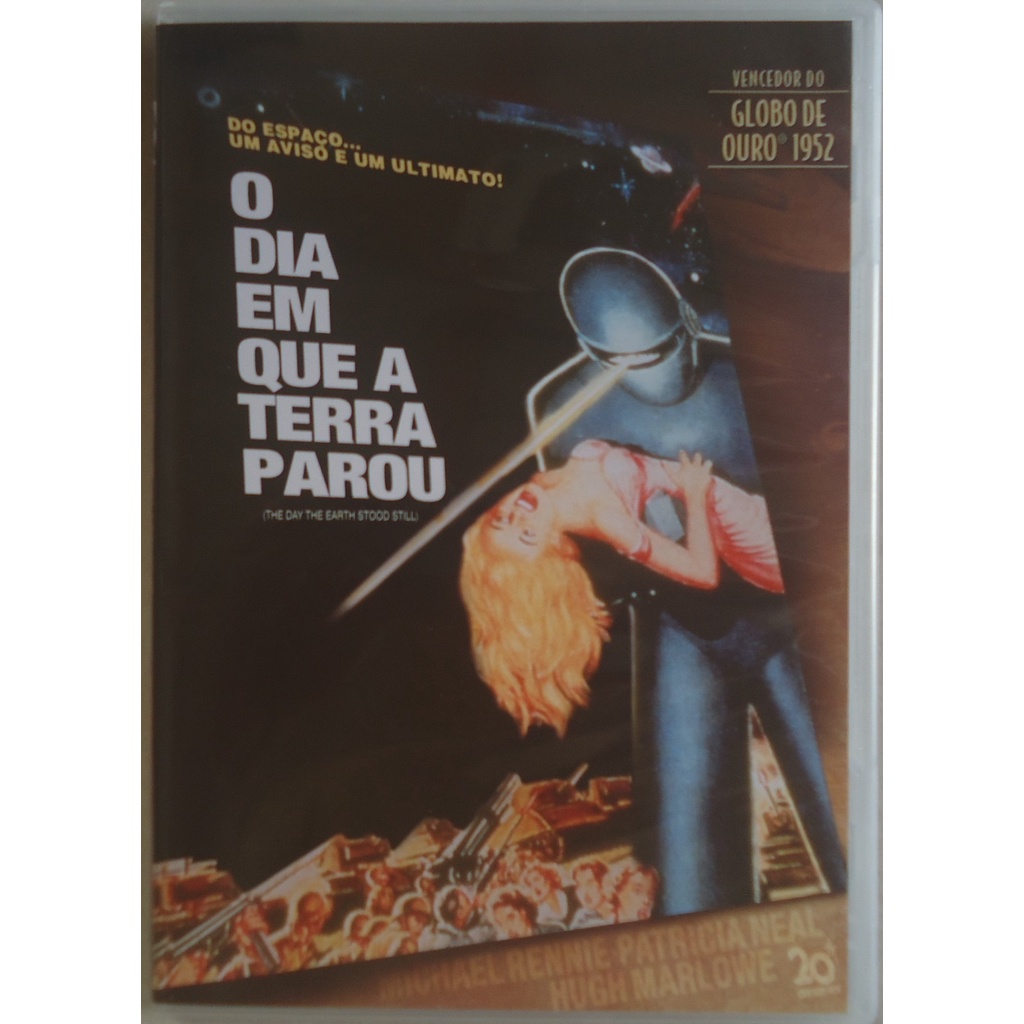 Dvd O Dia Em Que A Terra Parou, Michael Rennie, Seminovo | Shopee Brasil