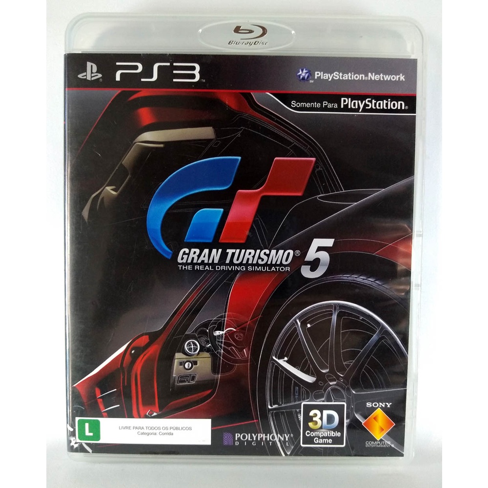 Gran Turismo 5 PS3 Mídia Física | Shopee Brasil