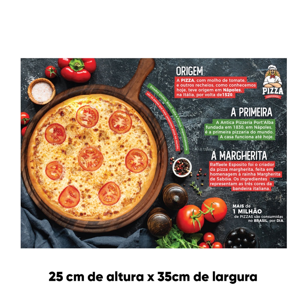 Jogo Americano Kraft - Pizza - Klabin ForYou
