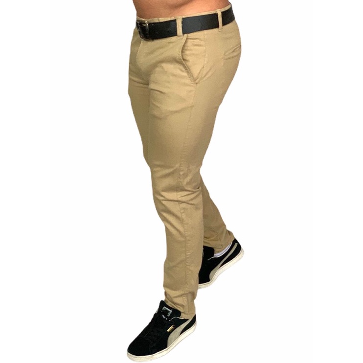 Calça chino hot sale ou sarja