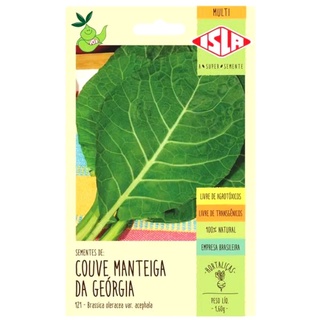 Sementes De Couve Manteiga Da Geórgia 100% Natural - Isla