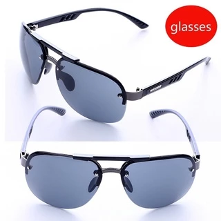 Óculos de sol sem moldura da moda exclusivos Homens Esportes ao ar livre Firme Não é fácil cair Óculos de sol de condução Summer New Style 2024