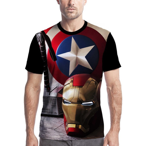 Camisetas personalizadas discount de capitan america